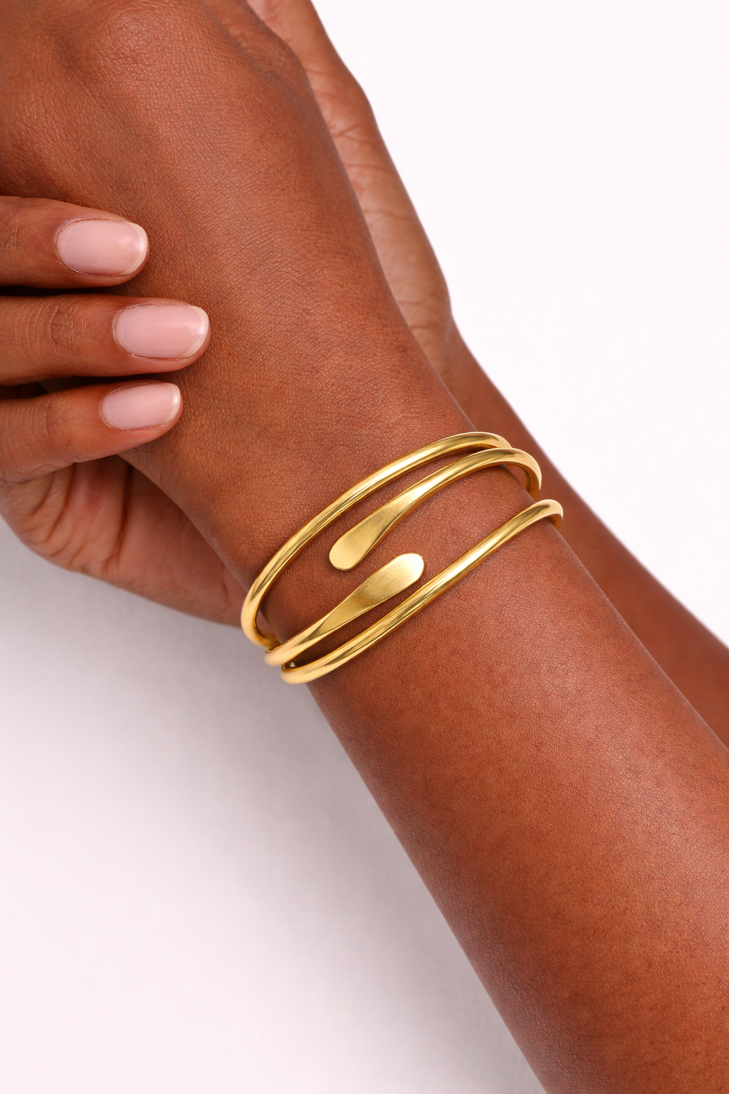 Gold Coil Bangle – Boho Gal Jewelry Gold Coil Bangle – Boho Gal Jewelry