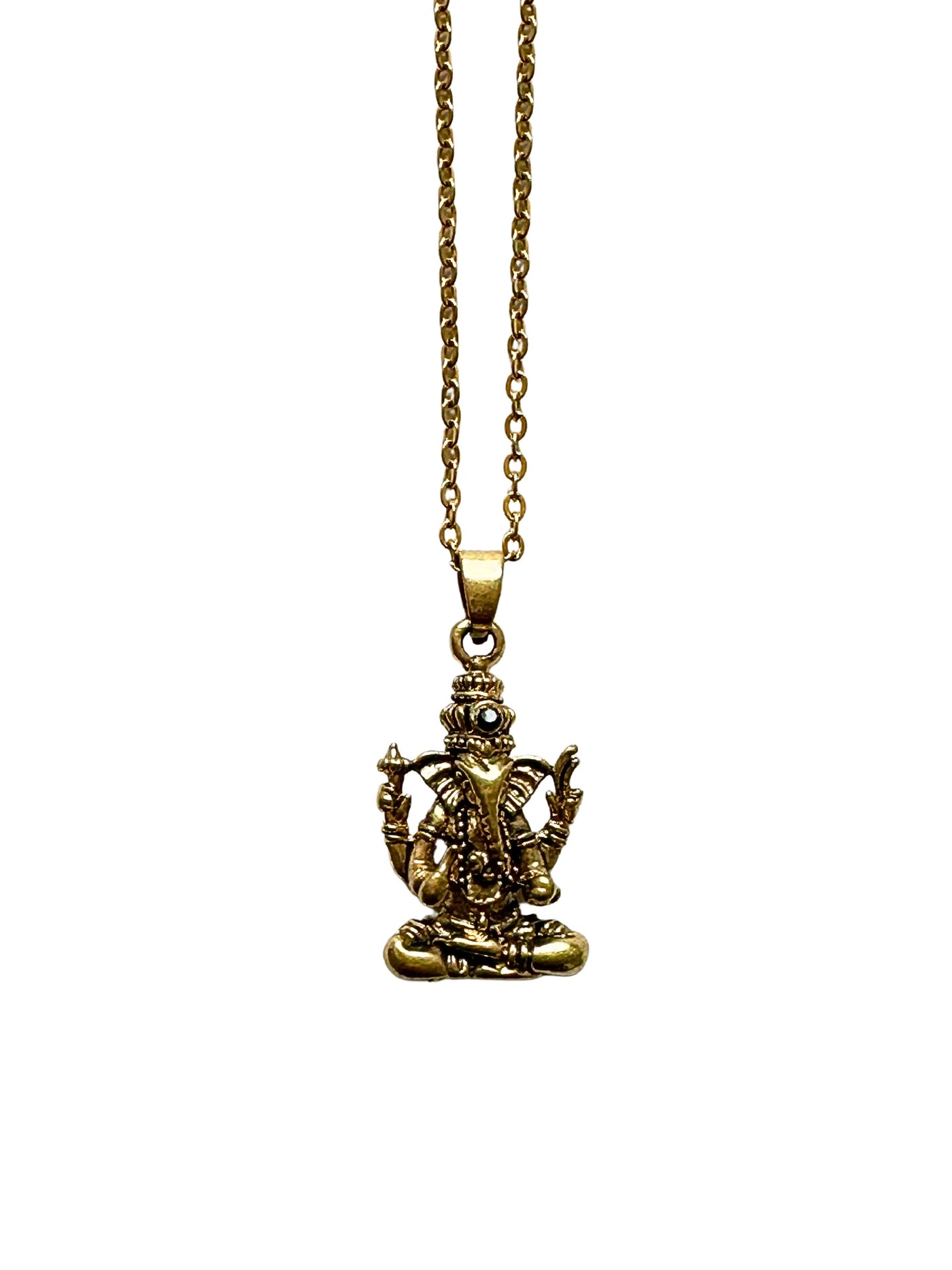 Ganesha Onyx Necklace