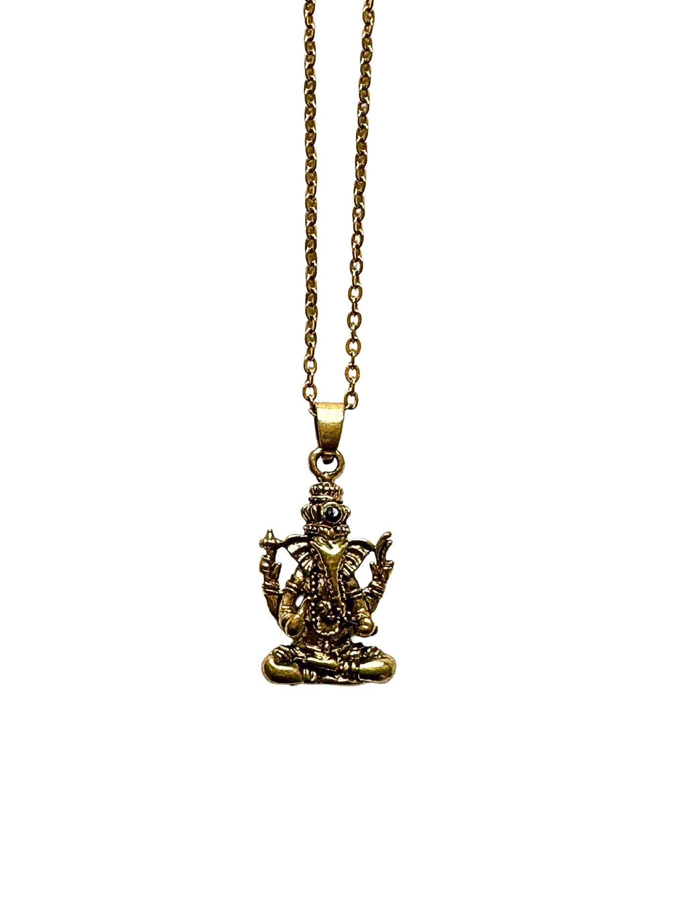 Ganesha Onyx Necklace