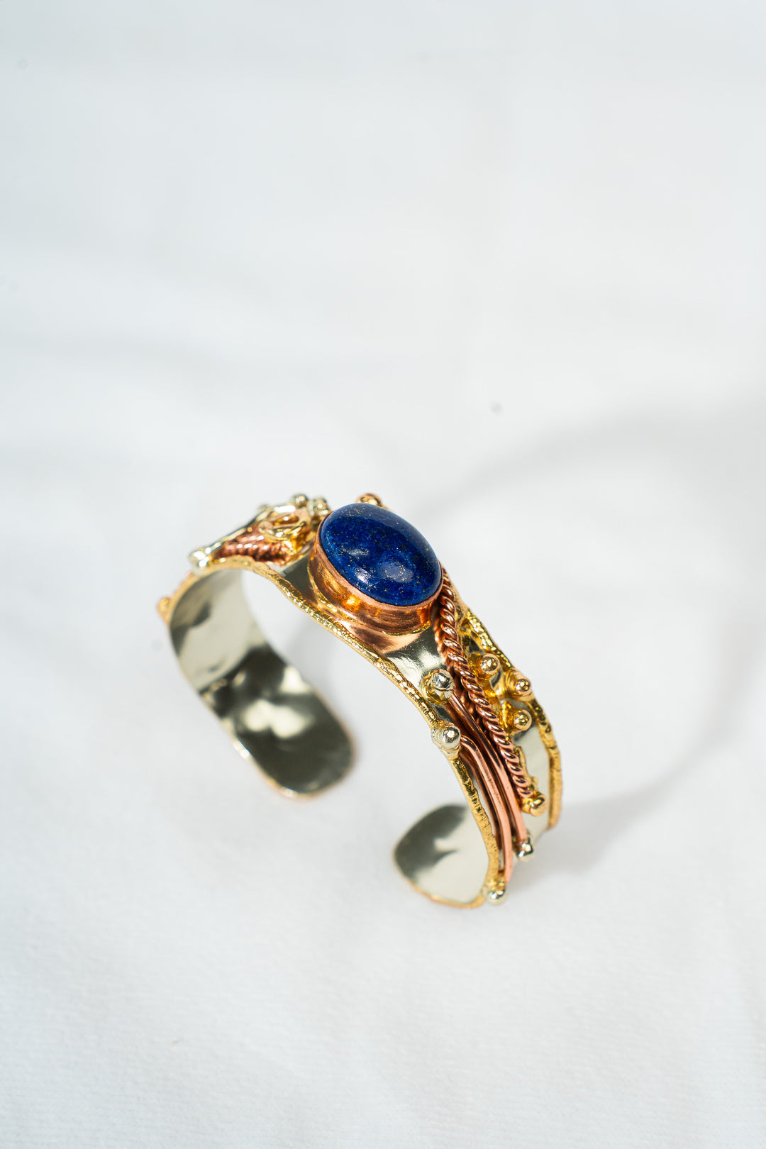 Gemstone Brutalist Cuff