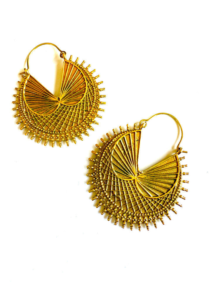 Hila Brass Hoop