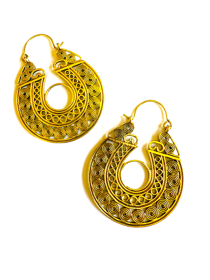 Solah Brass Hoop