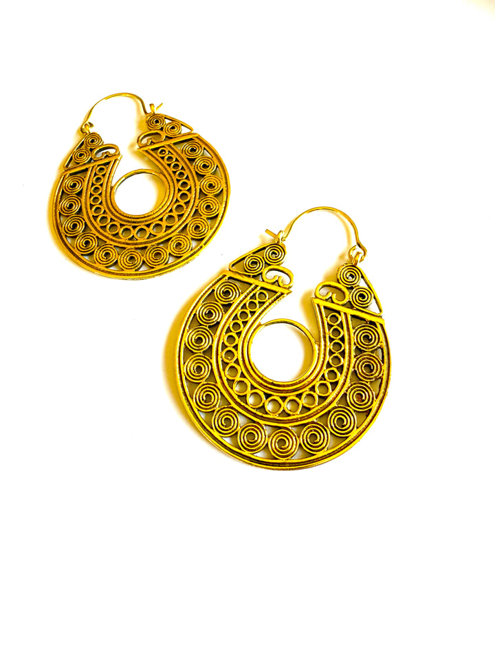 Solah Brass Hoop