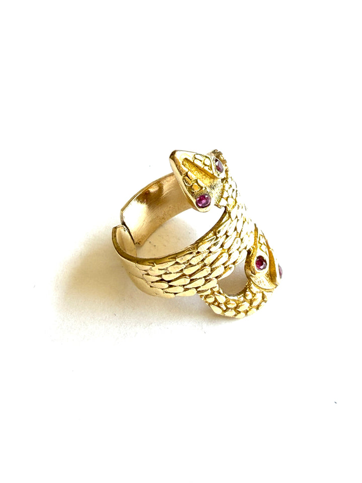 Sneha Snake Adjustable Ring
