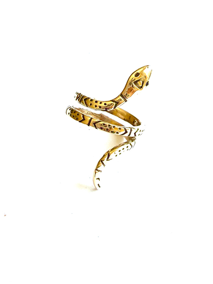 Sula Snake Adjustable Ring