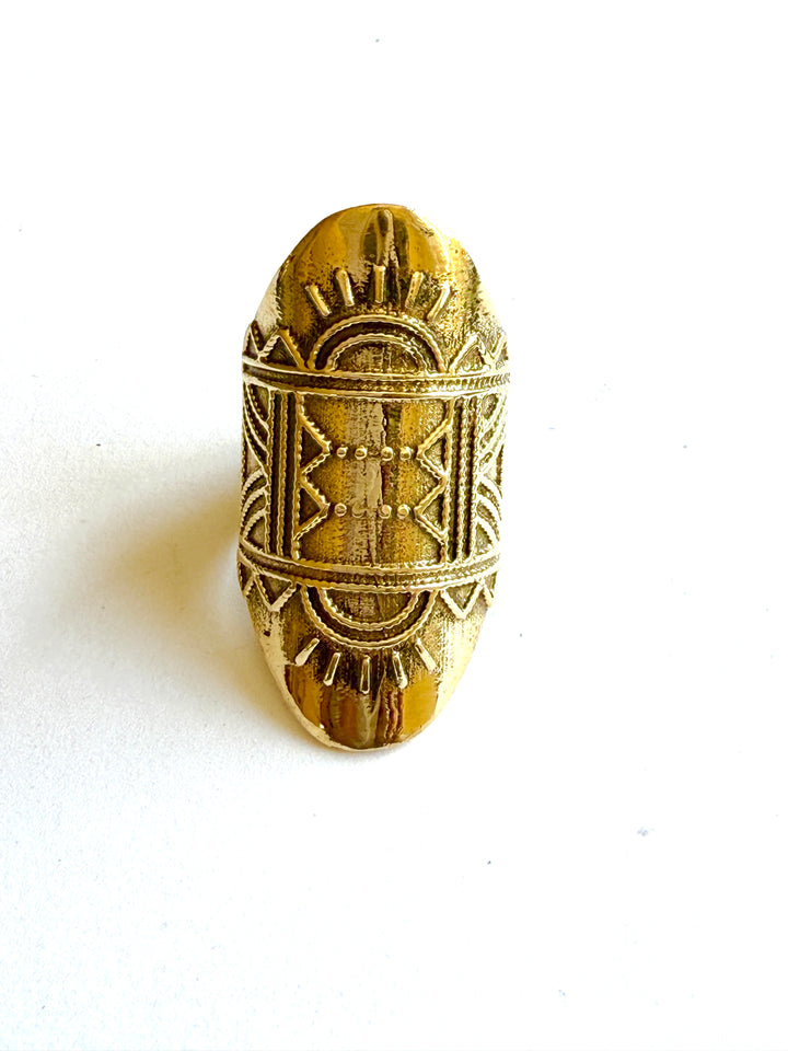 Tiya Tribal Adjustable Ring