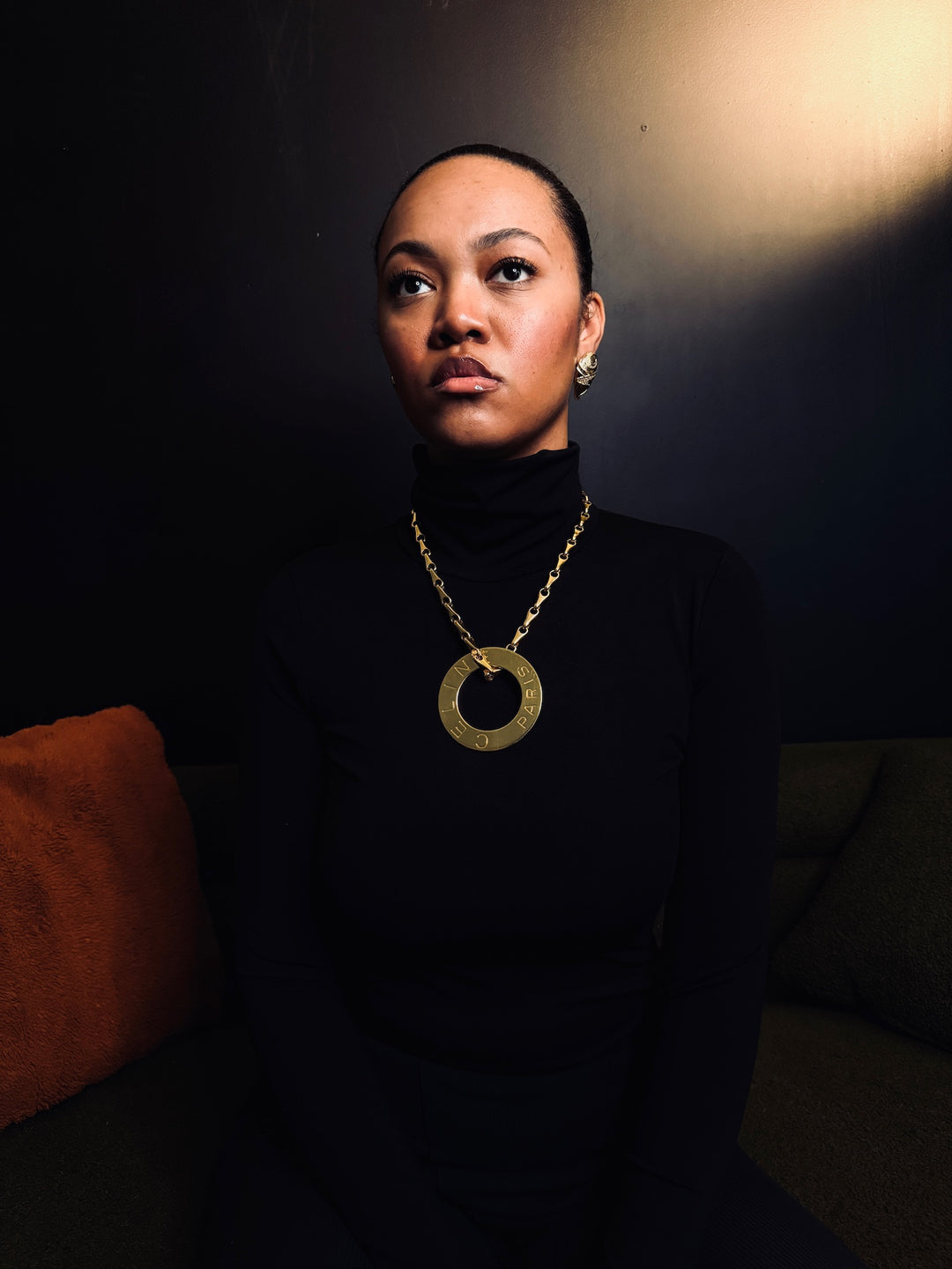 1990's Vintage Large Celine Necklace