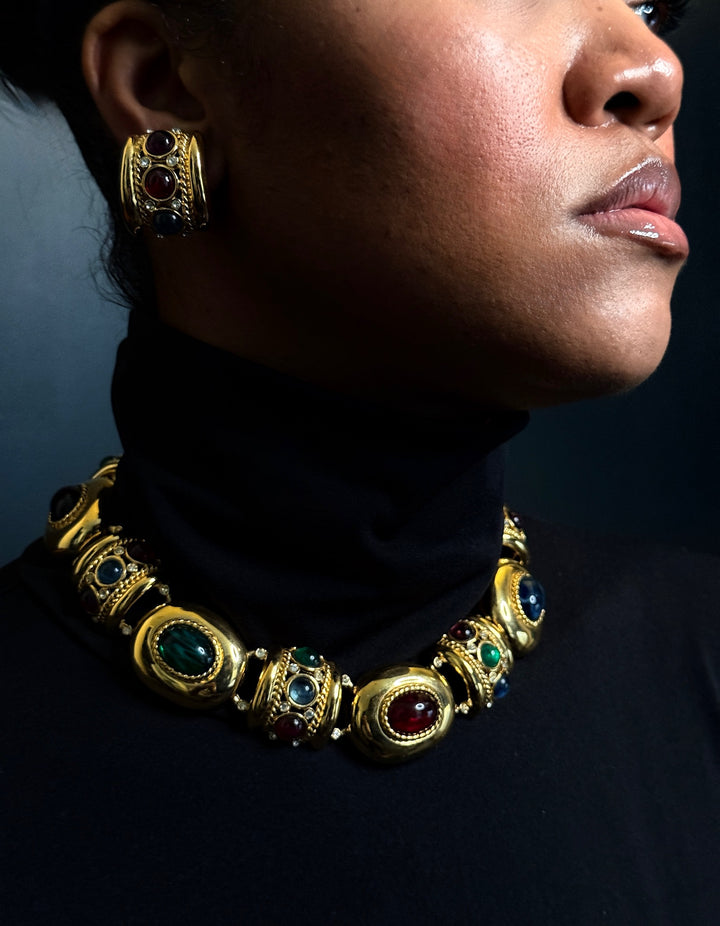 Vintage Givenchy Byzantine Mogul Set