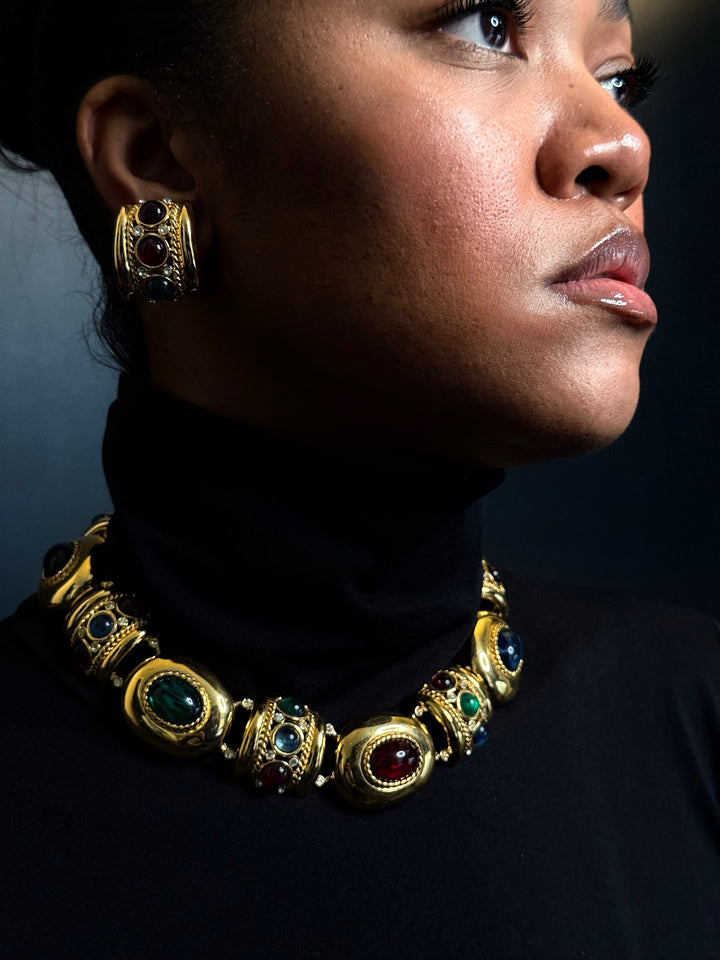 Vintage Givenchy Byzantine Mogul Set