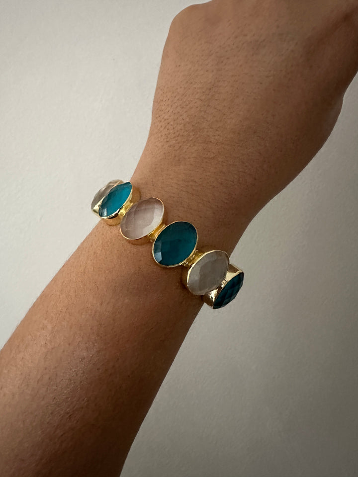 TL 014 - Gemstone Cuff
