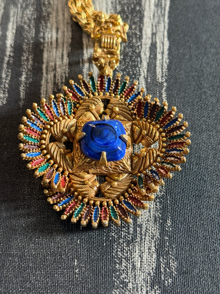 1970's Vintage Larry Vrba for Castlecliff Necklace Set