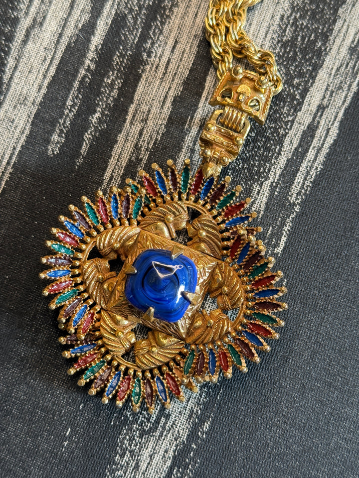 1970's Vintage Larry Vrba for Castlecliff Necklace Set