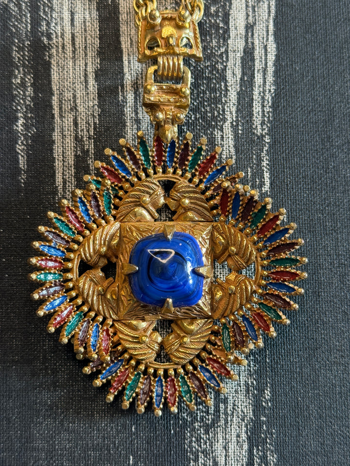 1970's Vintage Larry Vrba for Castlecliff Necklace Set