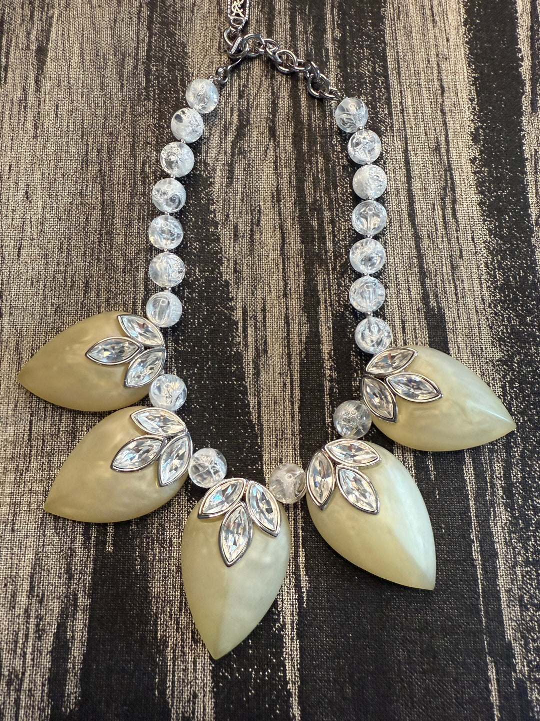 1980's Vintage Yves Saint Laurent Resin Necklace