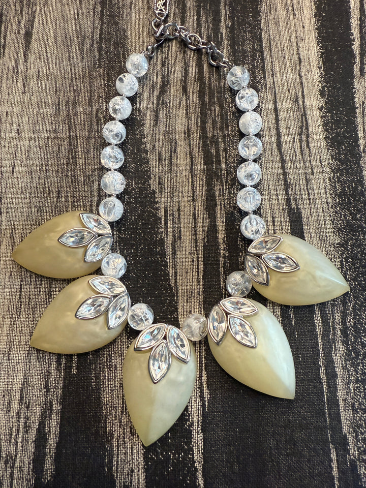 1980's Vintage Yves Saint Laurent Resin Necklace