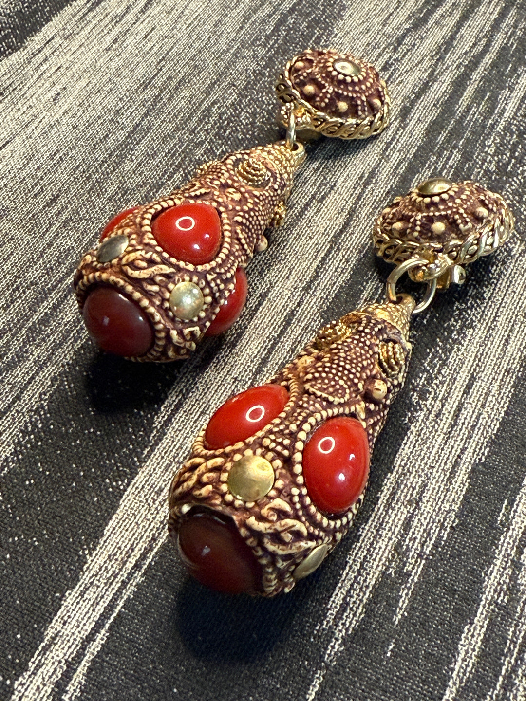 Vintage Intricate Kalinger Earrings