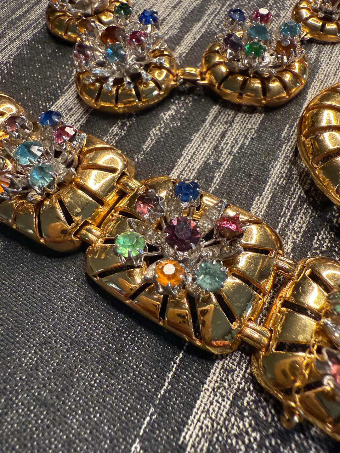 Vintage Barclay Rhinestone Crystal Parure