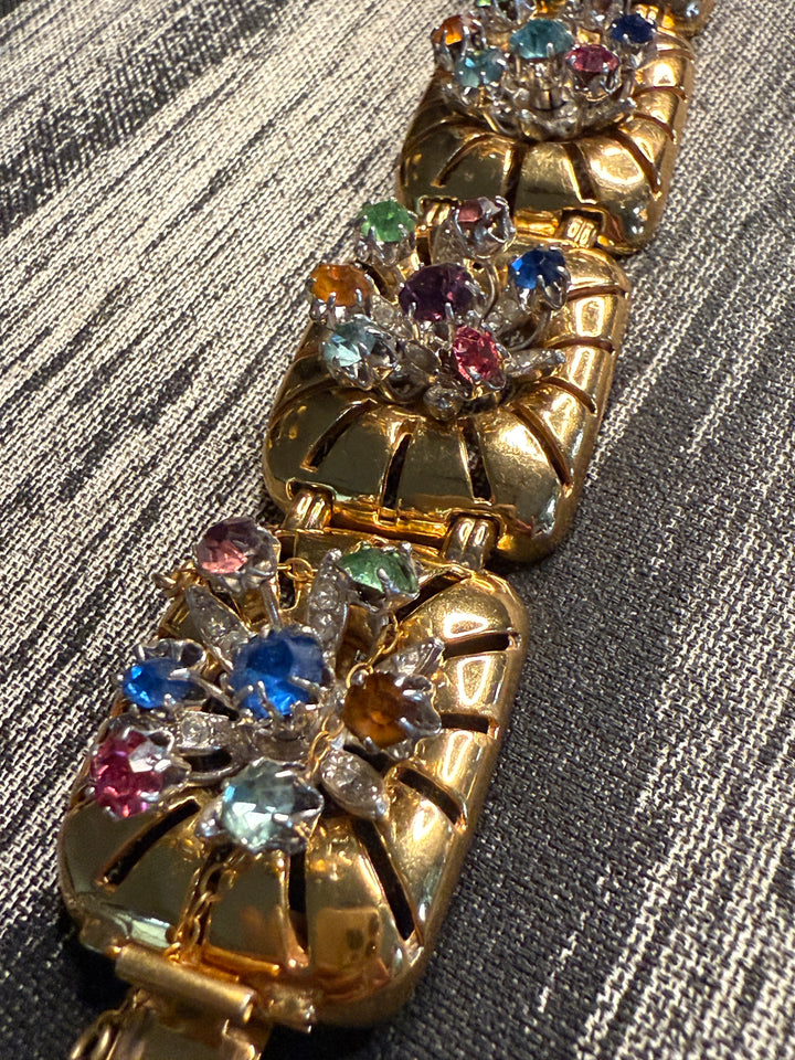 Vintage Barclay Rhinestone Crystal Parure