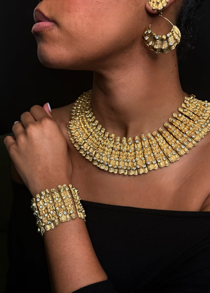 1950's Vintage Frederick Mosell Egyptian Revival Set