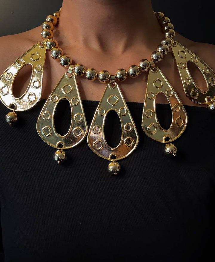 Vintage Julie Rubano Runway Necklace