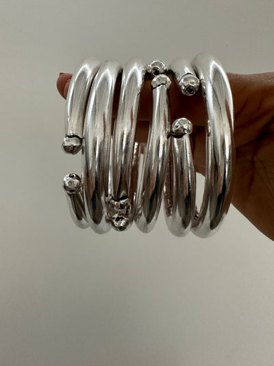 Kimaya Vintage Silver Cuff