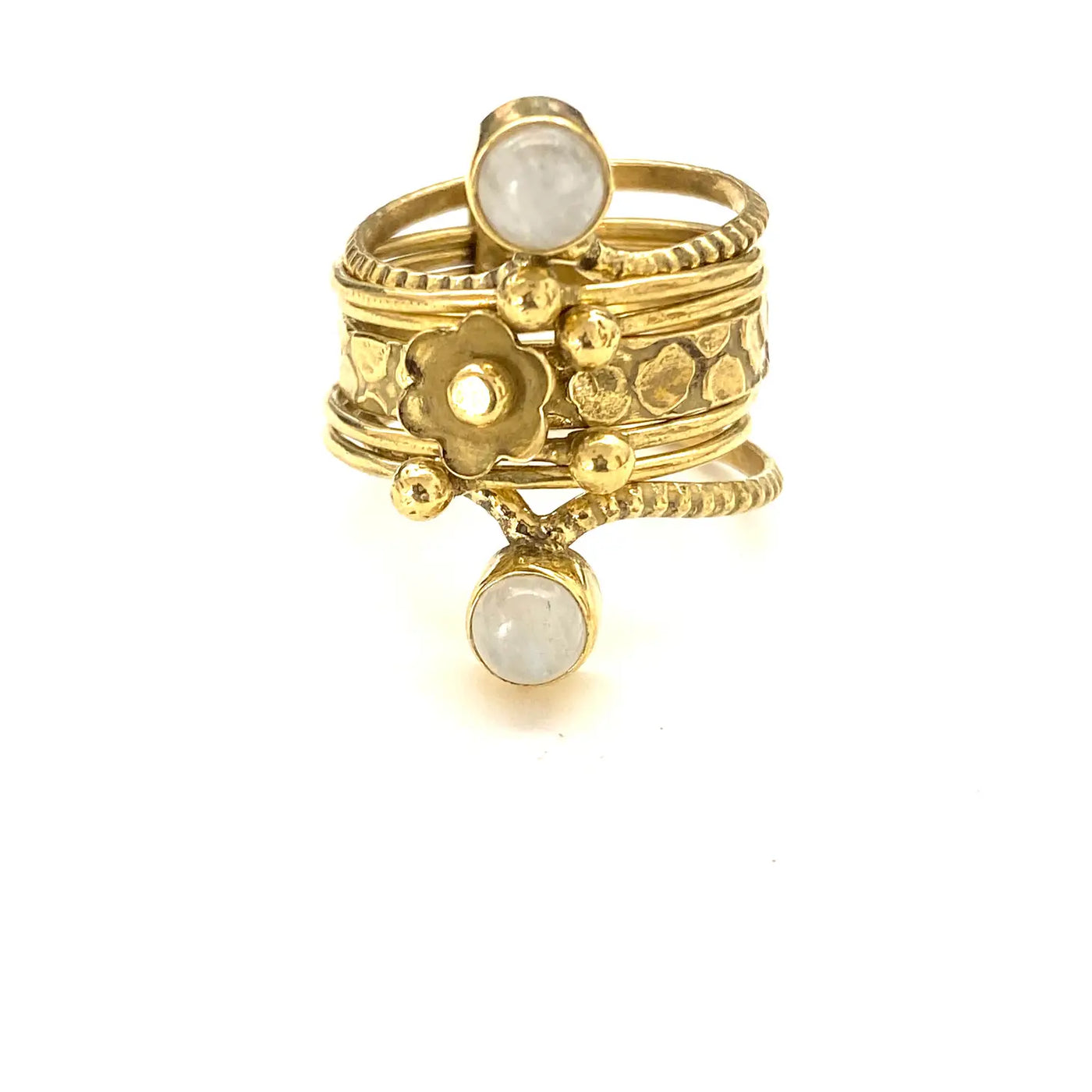 Ekta Gemstone Ring Moonstone