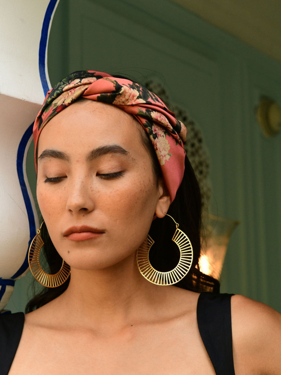Janya Brass Hoop