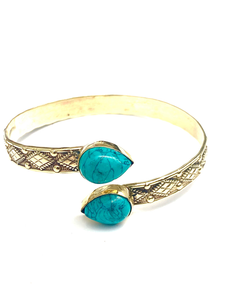 Kaila Gemstone Cuff