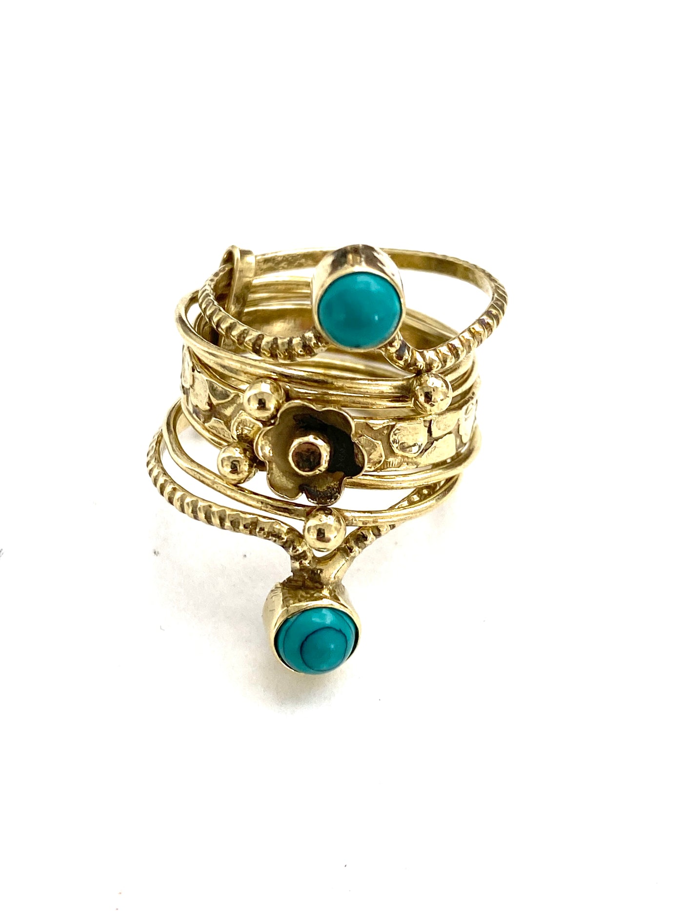 Ekta Gemstone Ring Turquoise
