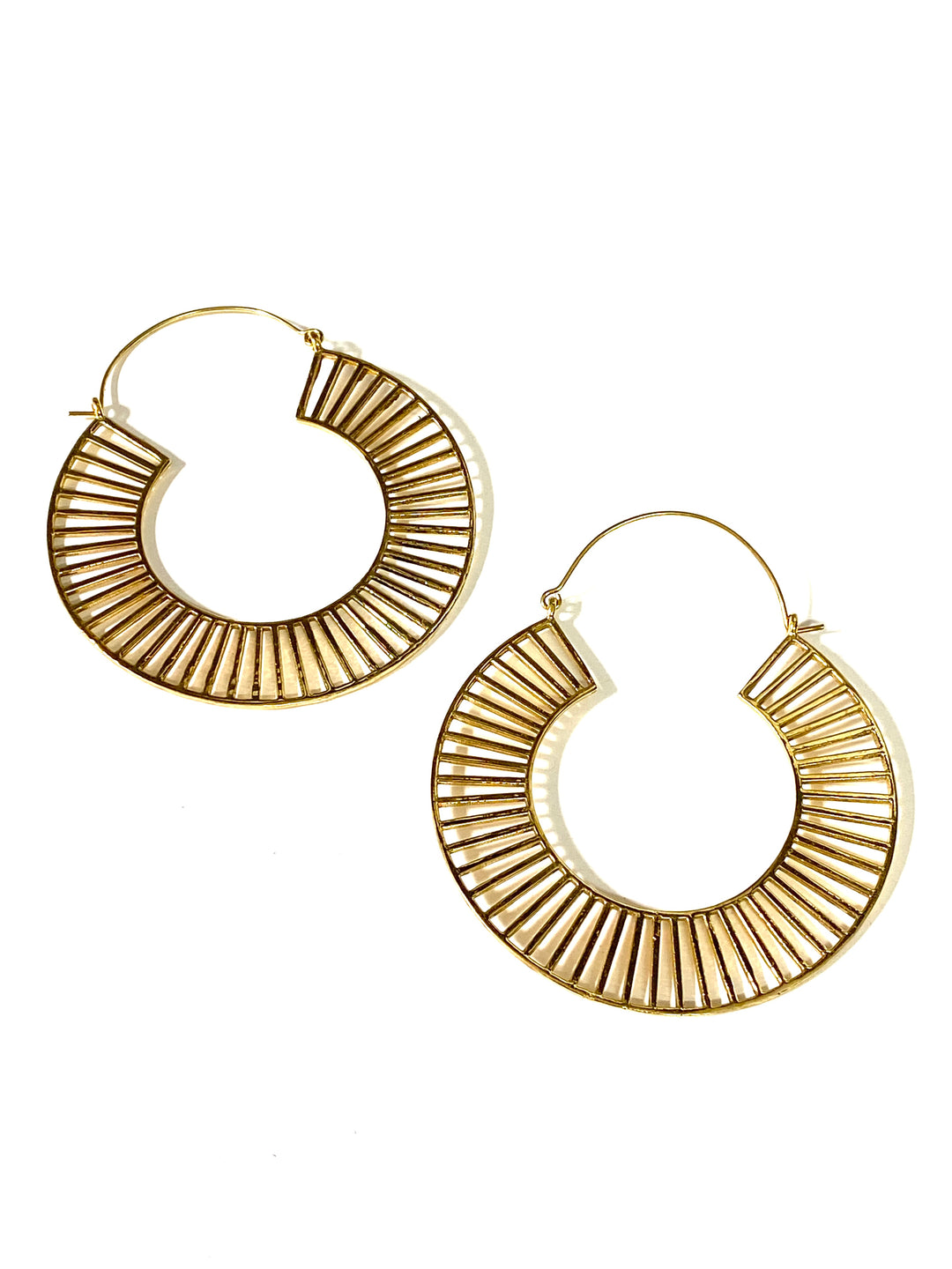Janya Brass Hoop