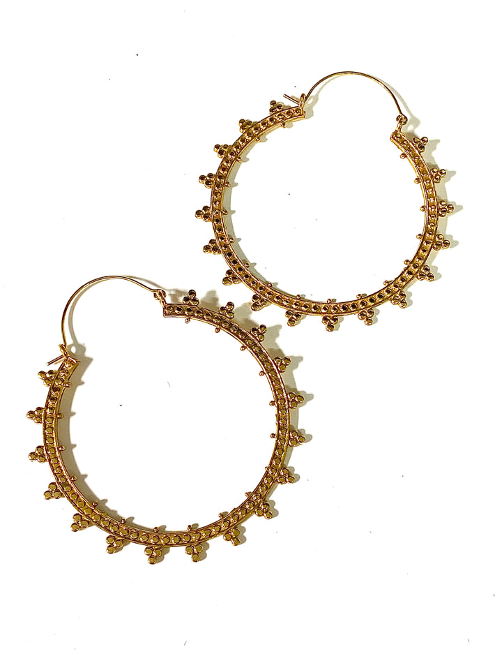 Eta Brass Hoop