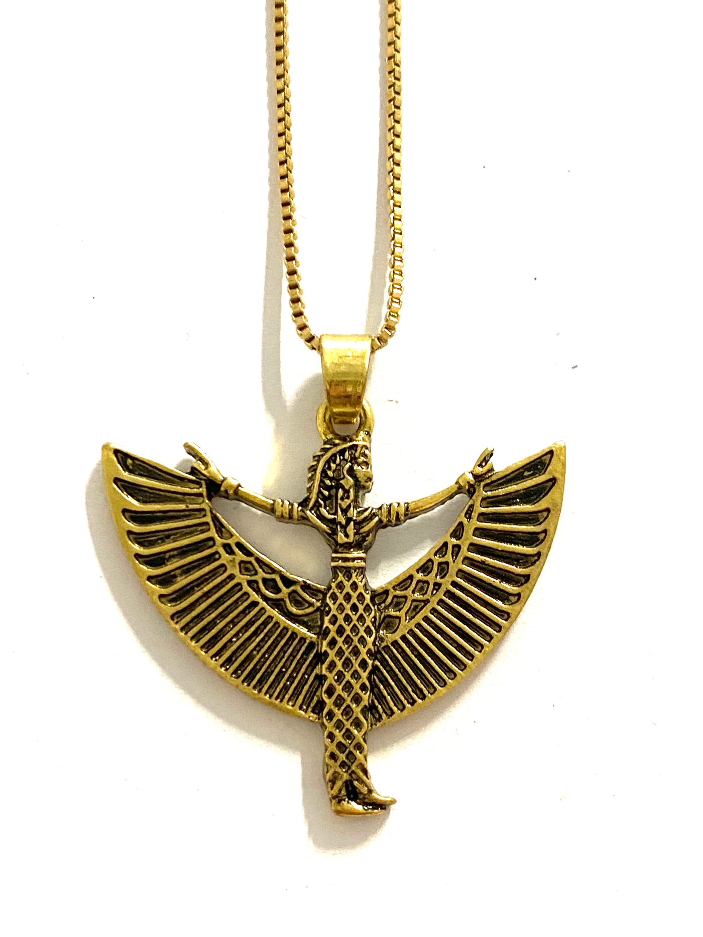 Maat Egyptian Goddess Necklace